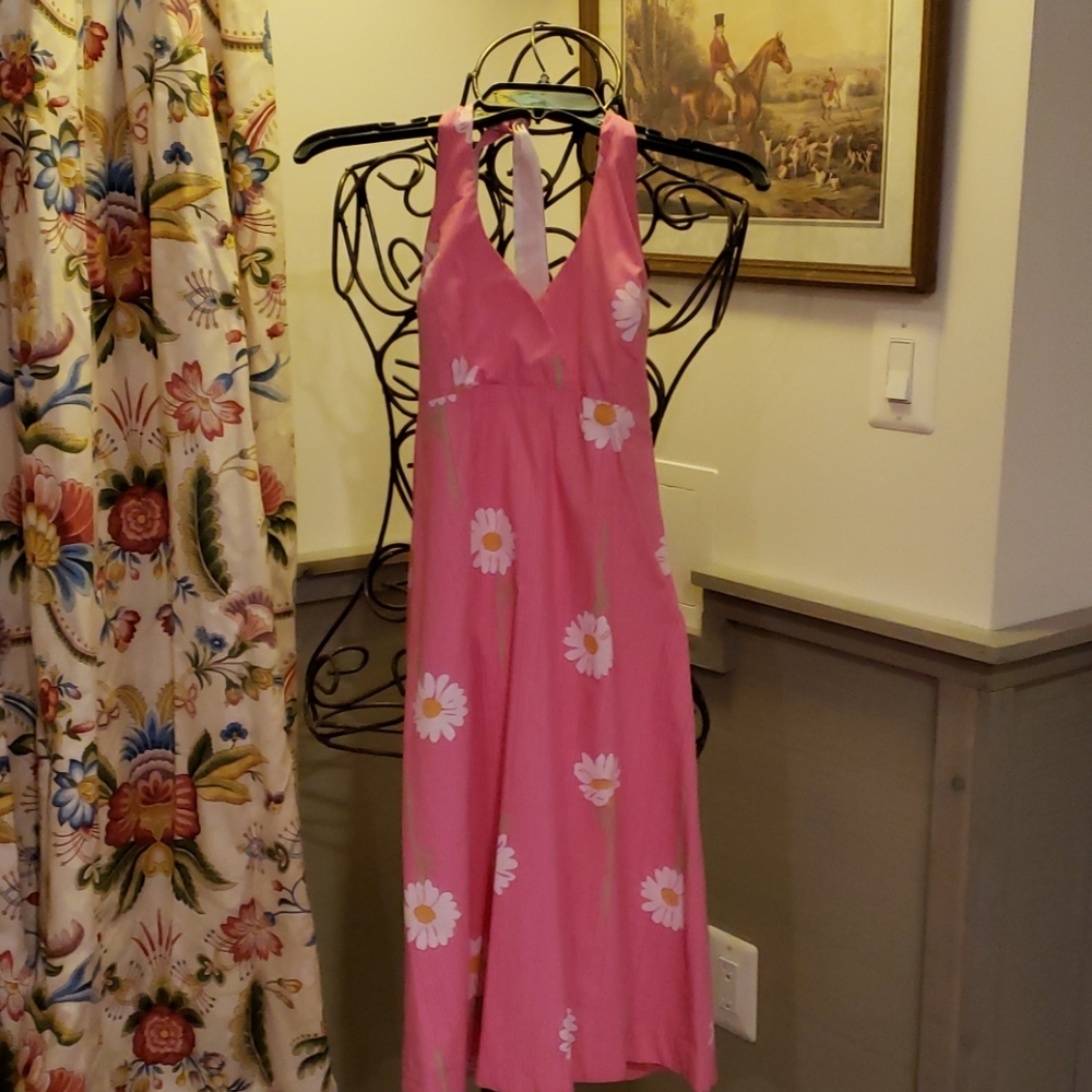 Headed to a Warmer Climate?Perfectly Pink Lilly Pulitzer Halter Dress
